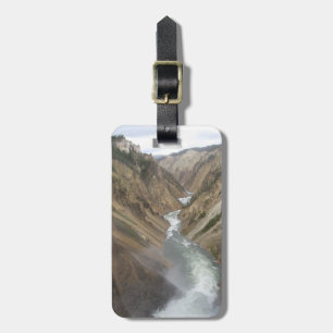 Etiqueta Para Maletas El río Yellowstone