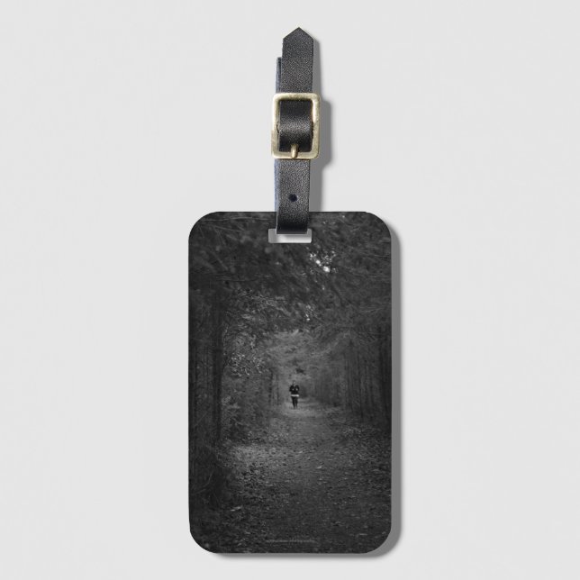 Etiqueta Para Maletas El trotamundos (Anverso vertical)