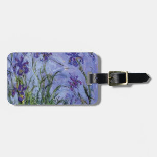 Etiqueta Para Maletas el vintage florece lilac-irises-1917 monet.