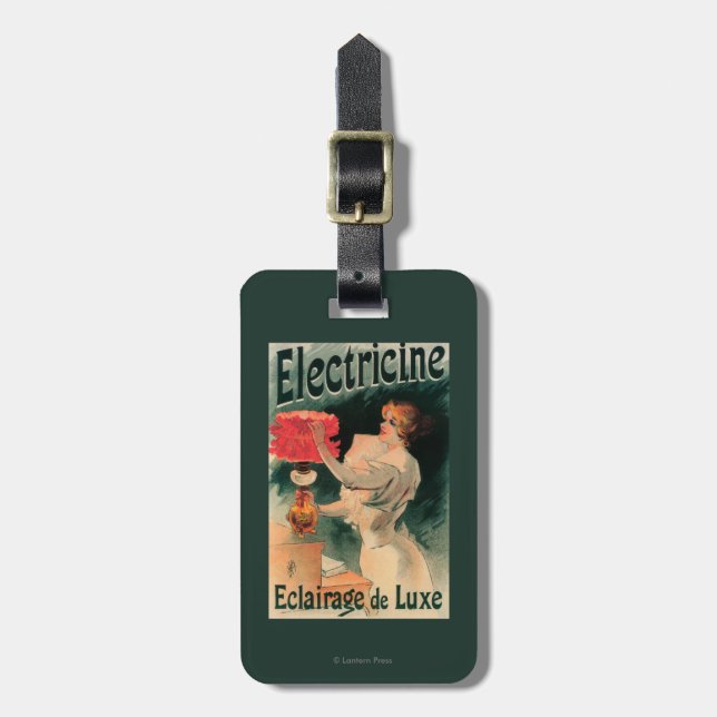 Etiqueta Para Maletas Electricine PosterFrance promocional (Frente Vertical)