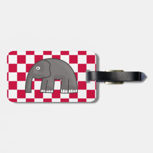 Etiqueta Para Maletas elefante