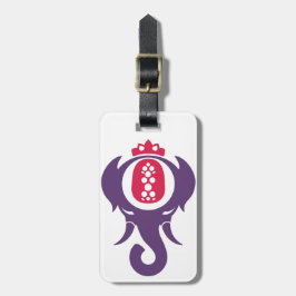 Etiqueta Para Maletas Elefante de piña