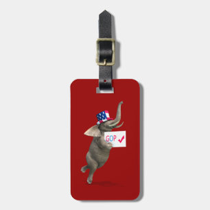 Etiqueta Para Maletas Elefante GOP