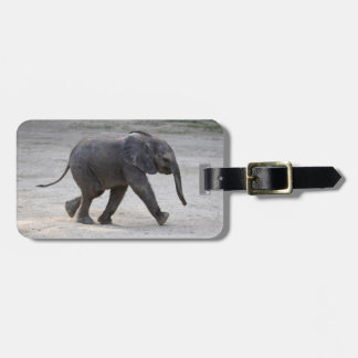 Etiqueta Para Maletas Elefante Kibali, bebé dulce