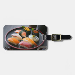 Etiqueta Para Maletas Elegant Sushi Selection – Traditional Japanese Lug