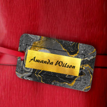 Elegante arte de mármol gris falso purpurina de or