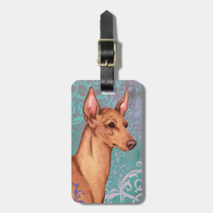 Etiqueta Para Maletas Elegante Cirneco dell'Etna