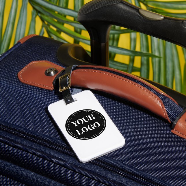 Etiqueta Para Maletas Elegante, contemporáneo, refinado y personalizable (Anverso In situ 1)