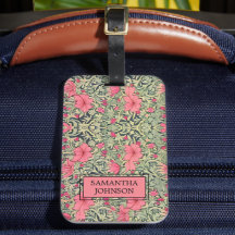 Elegante Floral Hermoso Inspirado en William Morri