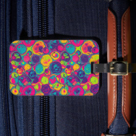 Etiqueta Para Maletas Elegante Multicolor