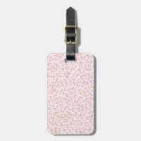 Elegante patrón Rosa Purpurina Oro Leopard