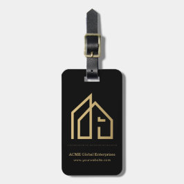 Etiqueta Para Maletas Elemento promocional moderno inmobiliario