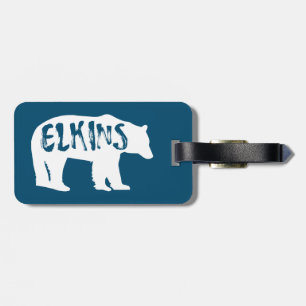Etiqueta Para Maletas Elkins West Virginia Bear