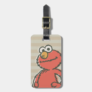 Etiqueta Para Maletas Elmo Vintage