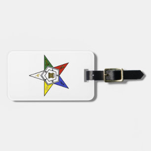 Etiqueta Para Maletas Emblema de la Orden de la Estrella Oriental