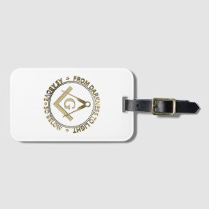 Etiqueta Para Maletas Emblema de masonería