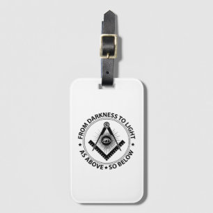 Etiqueta Para Maletas Emblema de masonería