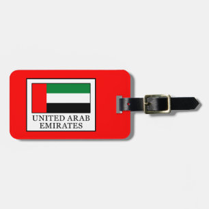 Etiqueta Para Maletas Emiratos Árabes Unidos