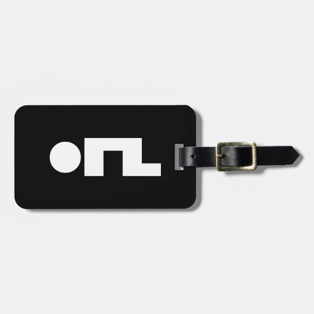 Etiqueta Para Maletas EMOJI ORZ Emoticon Kaomoji (Frente Horizontal)