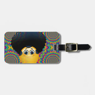 Etiqueta Para Maletas emojis afro