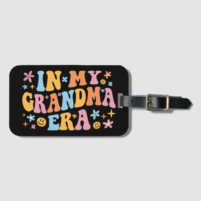 Etiqueta Para Maletas En la era de mi abuela (Anverso horizontal)