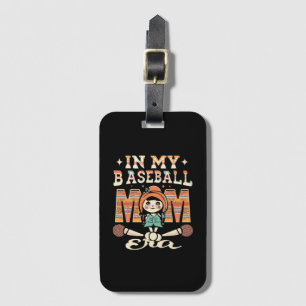 Etiqueta Para Maletas En Mi Era de Mamá de Béisbol