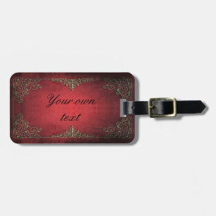 Etiqueta Para Maletas Encanto antiguo