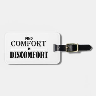 Etiqueta Para Maletas Encontrar comodidad en incomodidad