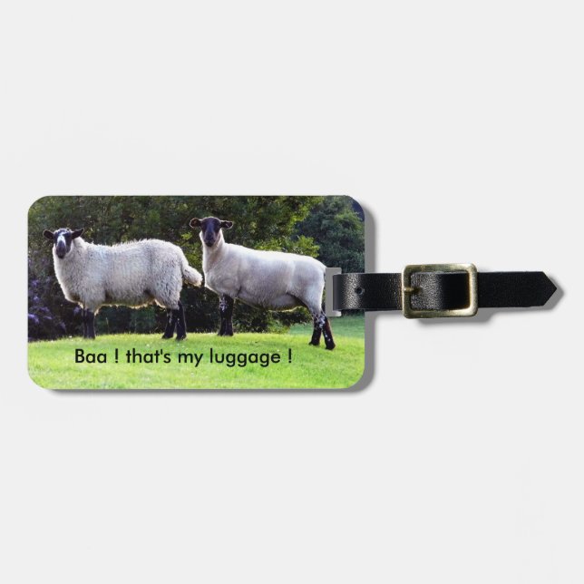 Etiqueta Para Maletas Encontré Mi Equipaje. (Frente Horizontal)