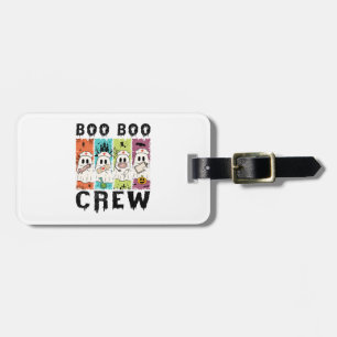 Etiqueta Para Maletas Enfermera de Boo Boo Crew Halloween