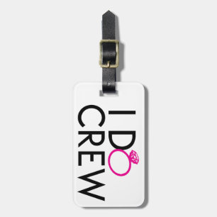 ETIQUETA PARA MALETAS ENGRANAJE DE I-DO-CREW BACHELORETTE