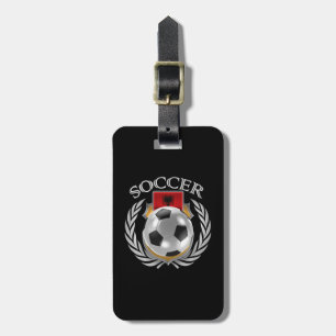 Etiqueta Para Maletas Engranaje de la fan del fútbol 2016 de Albania
