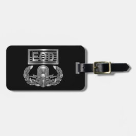Etiqueta Para Maletas EOD Explosive Ordnance Disposal