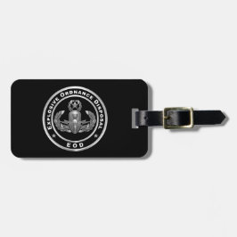 Etiqueta Para Maletas EOD Explosive Ordnance Disposal