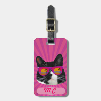 Etiqueta Para Maletas Epic Kitty en tonos