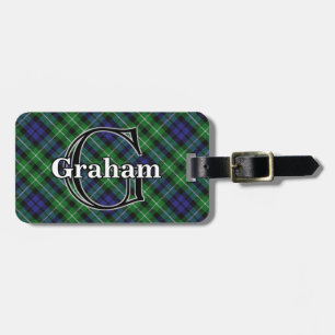 Etiqueta Para Maletas Epic Scotland Clan Graham Tartan