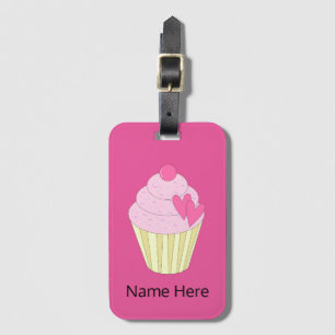 Etiqueta Para Maletas Equipaje de Cupcake ilusima
