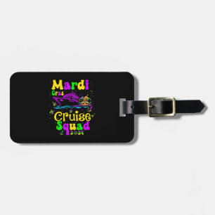 Etiqueta Para Maletas equipo de cruceros mardi gras 2024 Family Matching