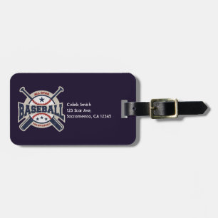 Etiqueta Para Maletas Equipo de Estrellas de Béisbol Deporte Deportes
