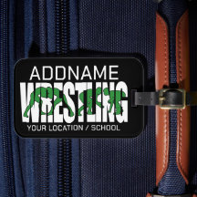 Equipo de Lucha ADD TEXTO Escuela Varsity Wrestler
