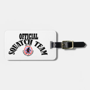 Etiqueta Para Maletas Equipo oficial de squatch