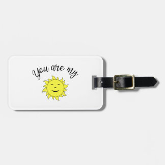 Etiqueta Para Maletas Eres mi sol