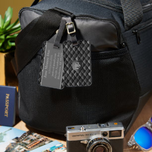 Etiqueta Para Maletas Escalas de dragones de plumas