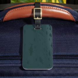 Etiqueta Para Maletas Escenario marino