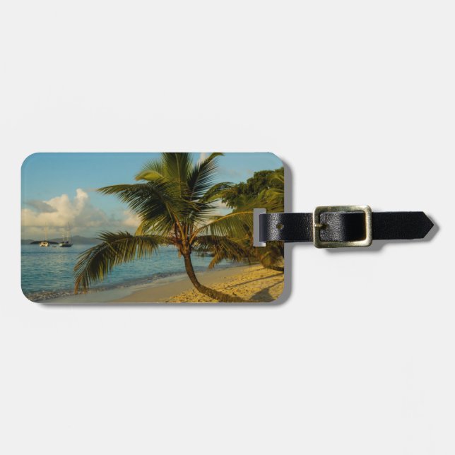 Etiqueta Para Maletas Escénico de playa (Frente Horizontal)