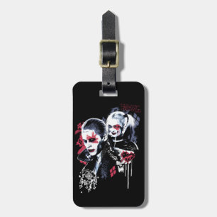Etiqueta Para Maletas Escuadrón suicida Graffiti pintado por Joker & H