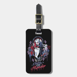 Etiqueta Para Maletas Escuadrón suicida Grafiti con tinta Harley Quinn