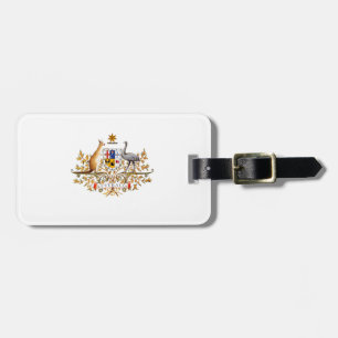 Etiqueta Para Maletas escudo de armas australiano