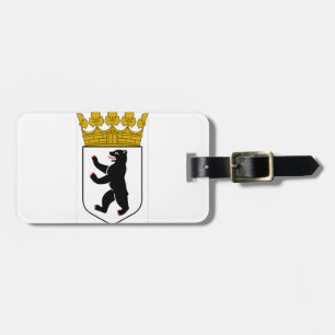 Etiqueta Para Maletas Escudo de armas de Berlín (Alemania)