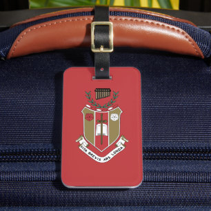Etiqueta Para Maletas Escudo de la Fraternidad Musical Sigma Alpha Iota